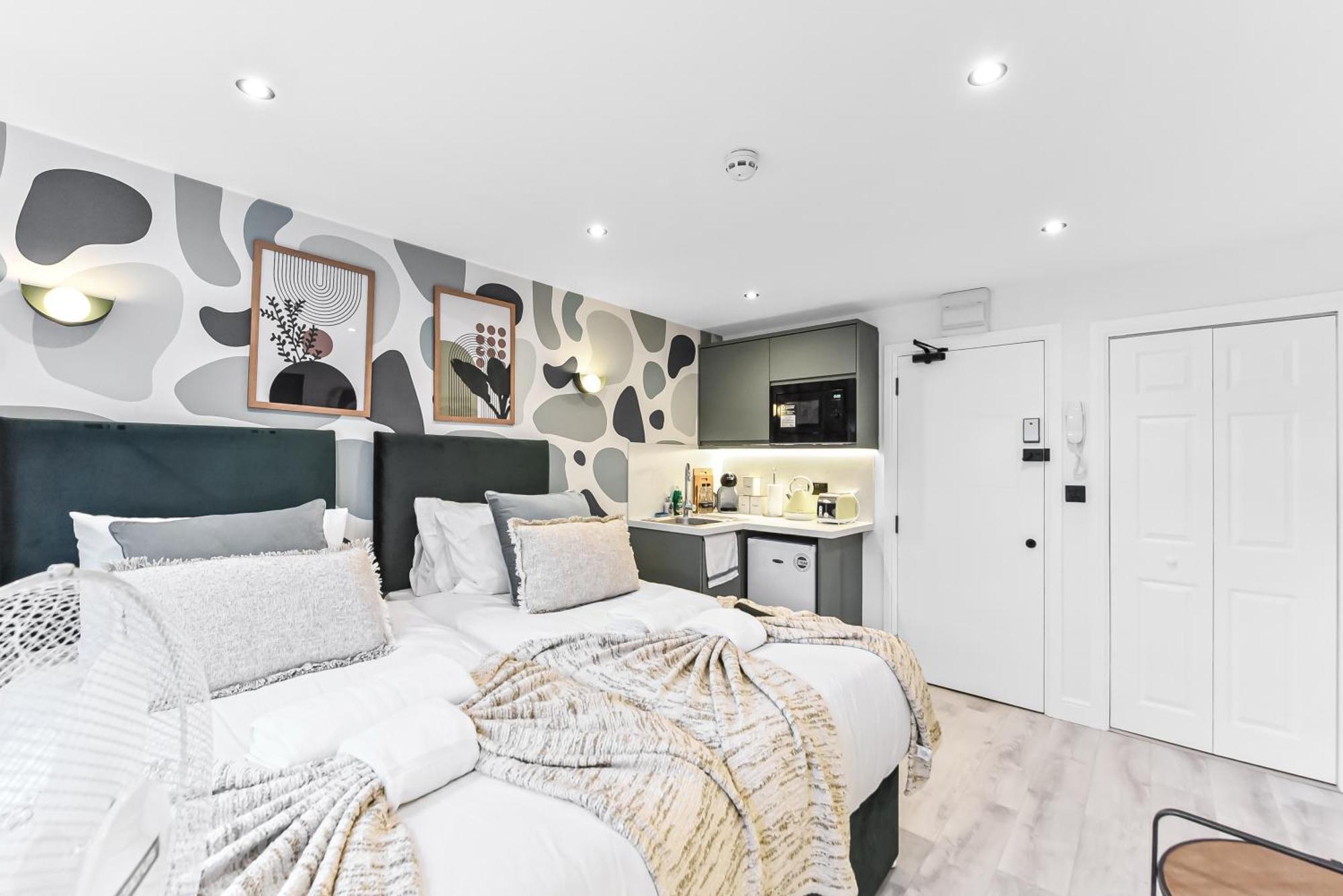 Chic & Trendy Designer Studio With Full Kitchen London Eksteriør billede